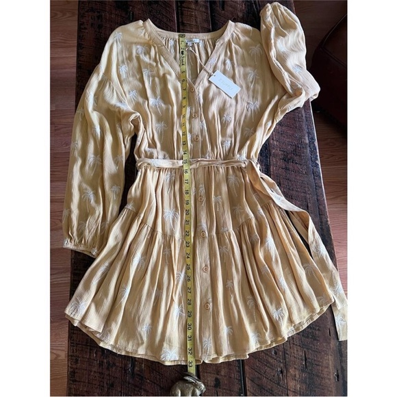 Z Supply Women’s easy to love palm tree dress size xsmall new with tags - Picture 9 of 16